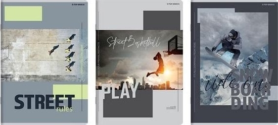 Picture of Top 2000 Zeszyt B5/80K kratka Poster (5szt) TOP2000