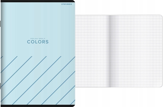 Picture of Top 2000 Zeszyt Top 2000 Colors A6/48k kratka mix kolorów