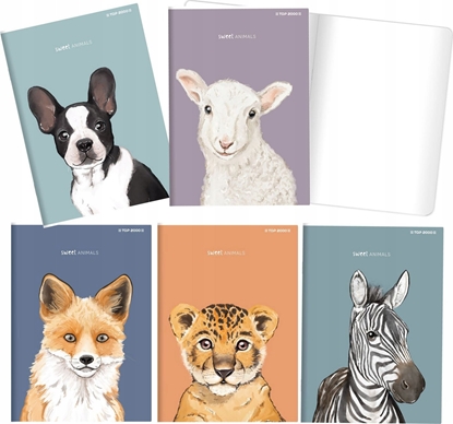 Picture of Top 2000 Zeszyt Top 2000 Sweet Animal A5/16k gadki