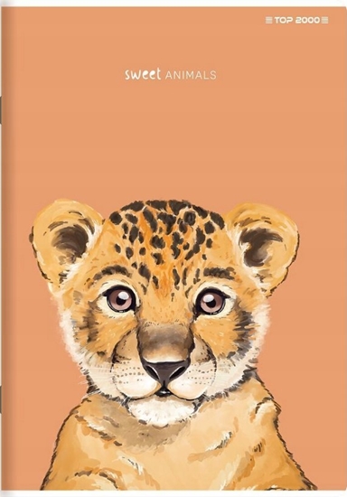 Picture of Top 2000 Zeszyt Top 2000 Sweet Animal A5/80k kratka