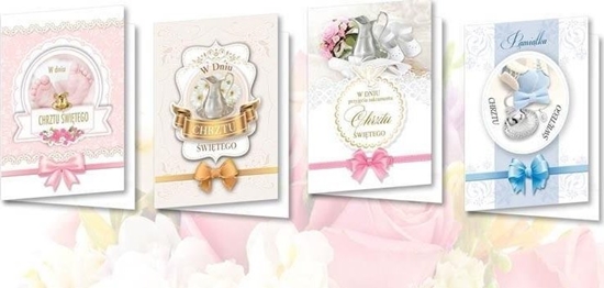 Picture of Top Graphic Karnet B6 z naklejkami hologr. Chrzest MIX (10szt)
