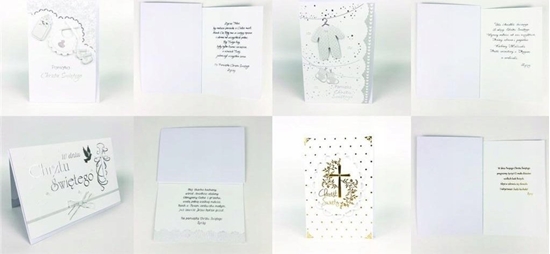 Picture of Top Graphic Karnet Chrzciny 2 MIX (12szt)