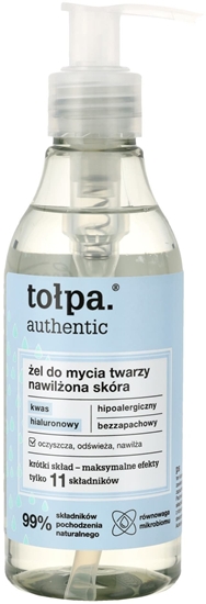 Picture of TOPA Authentic el do mycia twarzy - nawilona skóra 195 ml