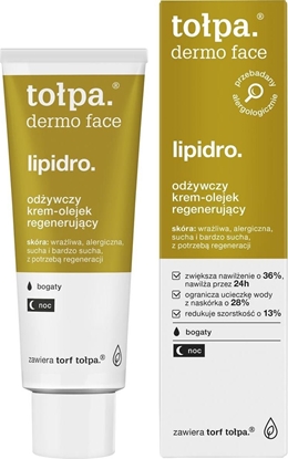 Picture of Topa lipidro. odywczy krem - olejek regenerujcy bogaty 40 ml