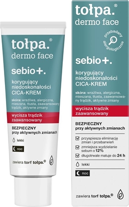 Attēls no Topa sebio + korygujcy niedoskonaoci Cica-krem lekki 40 ml