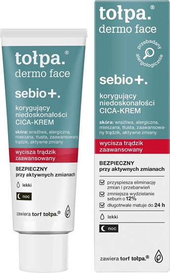 Picture of Topa sebio + korygujcy niedoskonaoci Cica-krem lekki 40 ml