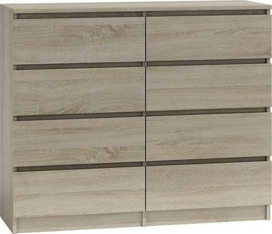 Изображение Topeshop Dua komoda Malwa M8 120cm Db Sonoma