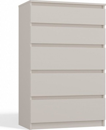 Изображение Topeshop Komoda do sypialni, Malwa, 70x40x110 cm, kaszmir