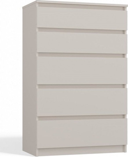 Изображение Topeshop Komoda do sypialni, Malwa, 70x40x110 cm, kaszmir