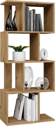 Изображение Topeshop REGA OTWARTY STOJCY PÓKA SZAFKA FIESTA 4P DB ARTISAN