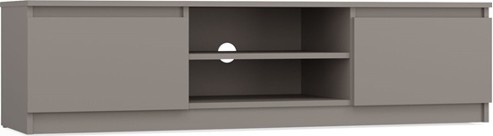 Picture of Topeshop STOLIK SZAFKA RTV 140 - GLINA SZARY