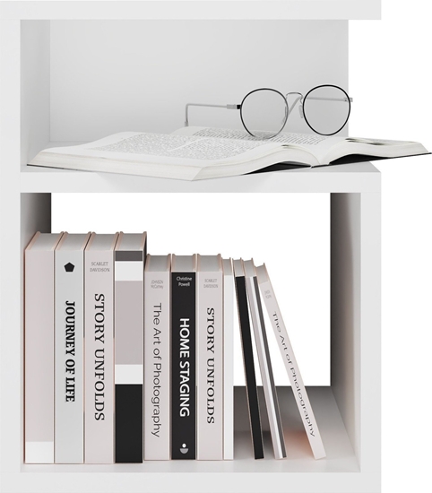 Picture of Topeshop SZAFKA NOCNA STOLIK KOMODA SYPIALNIA TINI BIEL