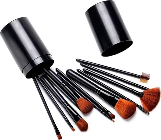 Picture of TopShine AG92L PDZLE DO MAKIJAU ZESTAW 12EL W ETUI CZARNE uniwersalny