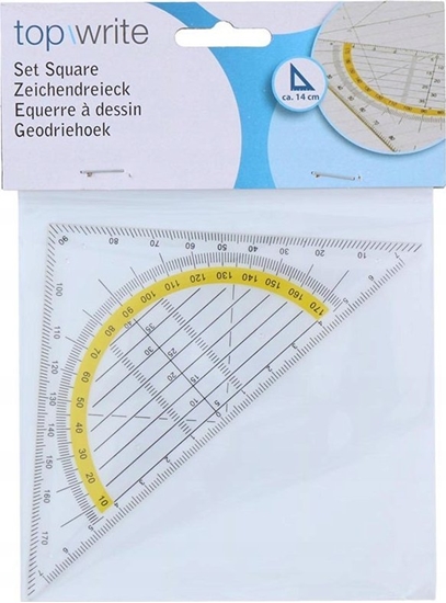 Изображение Topwrite Topwrite - Trójkt geometryczny 3w1 14 cm