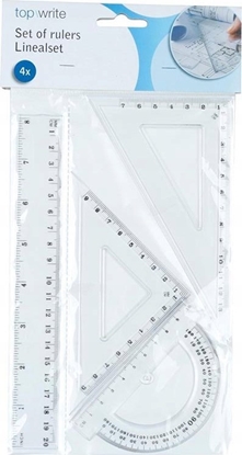 Attēls no Topwrite Topwrite - Zestaw geometryczny 4 elementy