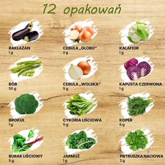 Изображение TORAF ZESTAW NASION - SET 5X3 2024 TORAF 36X1SZT