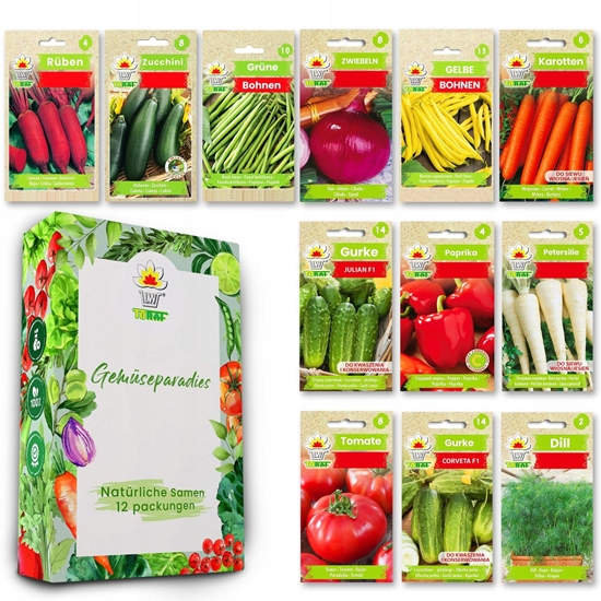 Picture of TORAF ZESTAW NASION WARZYWNY RAJ - 12 OPAKOWA