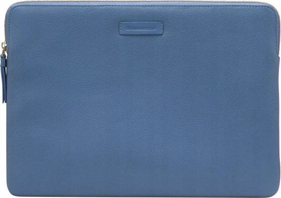 Picture of Torba dbramante Paris - Pebbled full-grain leather sleeve for Laptop 15''/MacBook Pro 16" 2019 - Ultra-marine Blue