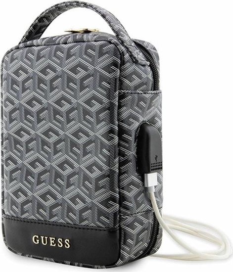 Picture of Torba Guess Guess Torba GUHBHGCFSEK Organizer czarny/black GCube Stripe