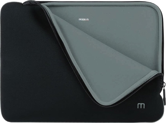 Picture of Torba Mobilis Mobilis Skin torba na laptop 35,6 cm (14") Etui kieszeniowe Czarny, Szary