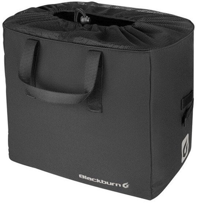 Picture of Torba na baganik BLACKBURN LOCAL GROCERY PANNIER black, wodoodporna, 16L (NEW 2025)