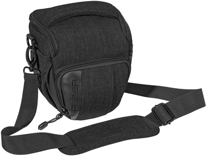 Picture of Torba Pedea Torba na aparat fotograficzny PEDEA DSLR Modna torba na aparat fotograficzny z wodoodporn oson przeciwdeszczow, paskiem na rami i przegródkami naAkcesoria (rozmiar M, czarny)