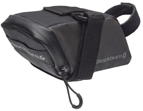 Изображение Torba pod siodo BLACKBURN GRID SMALL SEAT BAG black, wodoodporna, odblaskowa, 0,4L (NEW 2025)