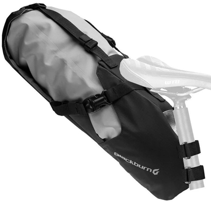 Picture of Torba pod siodo BLACKBURN OUTPOST SEAT PACK & DRY BAG black, wodoodporna, 11L (NEW 2025)