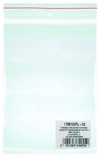 Picture of Torebka strunowa OFFICE PRODUCTS, LDPE, 300x400mm, 100szt., transparentna