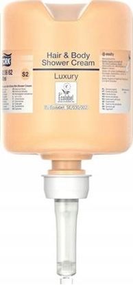 Attēls no Tork Tork - Luskusowe mydo w pynie do wosów i ciaa, bursztynowe - 475 ml