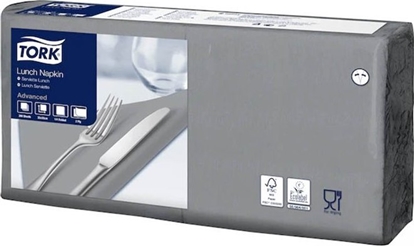 Picture of Tork Tork - Serwetki lunchowe, advanced, 2-warstwowe - Szare