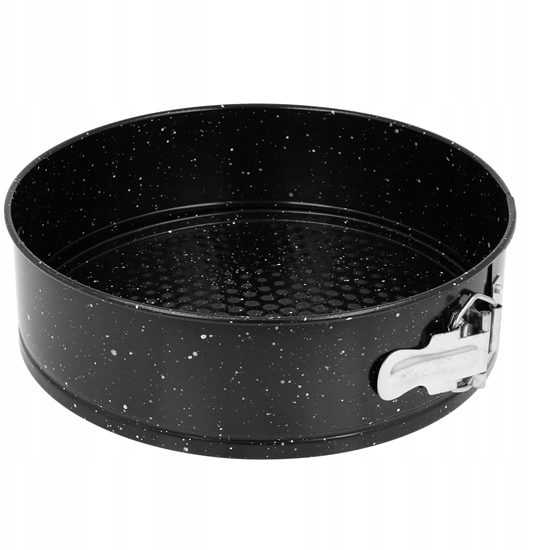 Picture of TORTOWNICA BLASZANA ROZPINANA Z POWOK MARMURKOW 20CM BRUNBESTE BB-1048