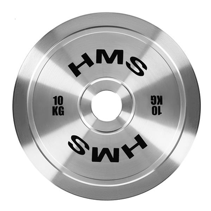 Picture of TOS100 Kalibrēts metāls Olimpiskais svaru disks 10 KG HMS