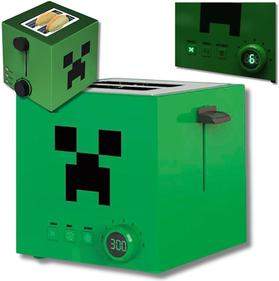 Picture of Toster Ukonic Ukonic Toaster Minecraft Creeper Square