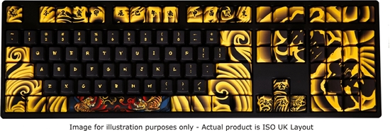 Picture of Traitors Traitors TIGER SKETCH Limited Keycap Set, PBT (UK)