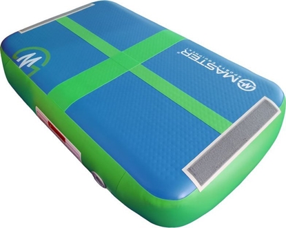 Attēls no Master Dmuchany materac gimnastyczny Airblock Masterjump 60 cm x 100 cm x 20 cm niebieski