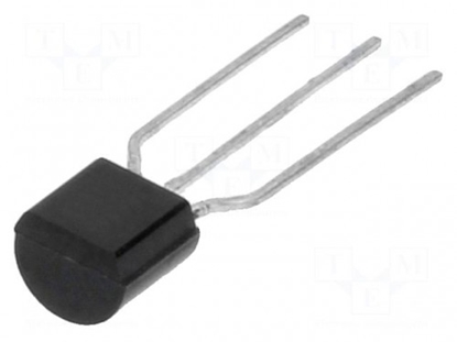 Изображение Transistor: PNP; bipolar; 150V; 0.6A; 625mW; TO92