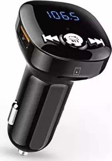 Изображение Transmiter FM Extra Digital Extra Digital FM moduliatorius automobiliui BC40Q (QC 3.0, micro SD, laisv rank ranga)