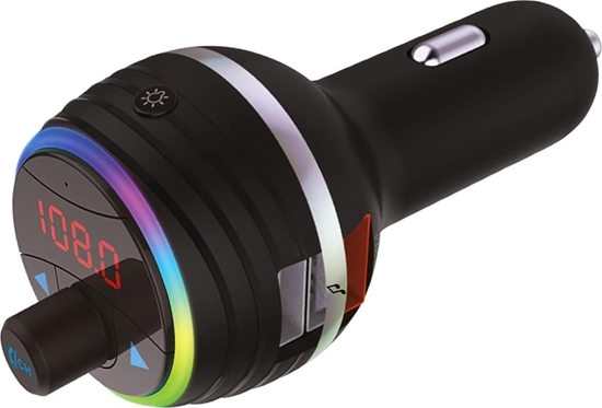 Picture of Transmiter FM PeiYing Transmiter samochodowy FM z funkc bluetooth i dwoma gniazdami USB