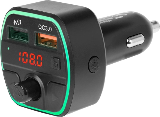 Picture of Transmiter FM PeiYing Transmiter samochodowy FM z funkcj bluetooth