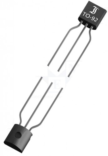 Изображение Tranzistors BC557A PNP bipolārs 50V 0.1A 500mW TO93