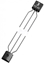 Attēls no Tranzistors BC557A PNP bipolārs 50V 0.1A 500mW TO93