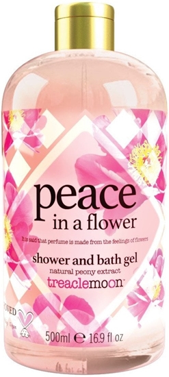 Picture of TREACLEMOON el pod prysznic i pyn do kpieli Peace in a flower 500 ml