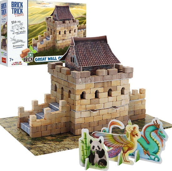 Изображение Trefl Brick Trick Travel - Great Wall of China TREFL
