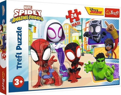 Picture of Trefl Puzzle 24 Maxi Spidey i przyjaciele TREFL