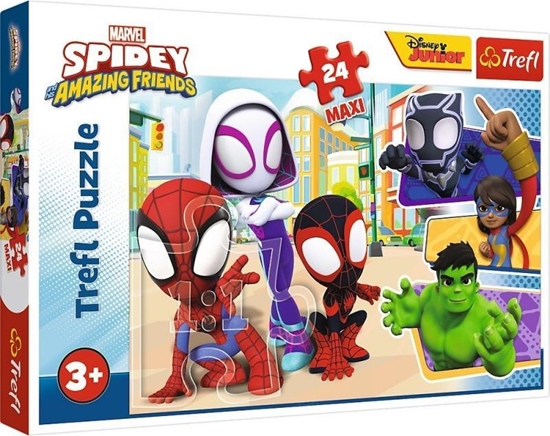 Picture of Trefl Puzzle 24 Maxi Spidey i przyjaciele TREFL