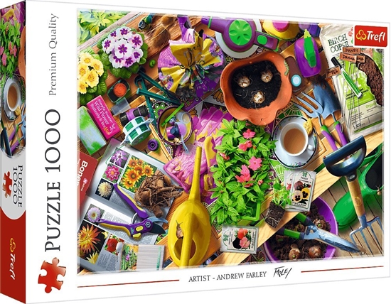 Изображение Trefl Puzzle Porzdki w ogrodzie 1000 elementów (10927)