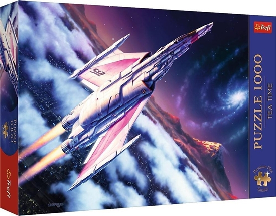 Picture of Trefl Puzzle Premium Plus Quality Tea Time: Lot w kosmos 1000 elementów