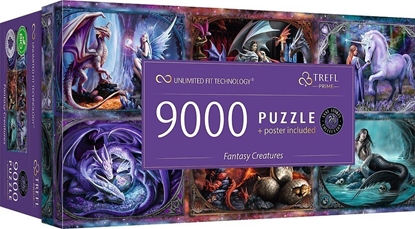Attēls no Trefl Puzzle Prime Fantasy Creatures 9000 elementow (81034)