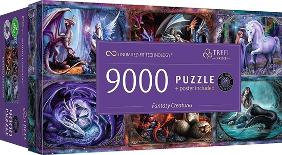 Picture of Trefl Puzzle Prime Fantasy Creatures 9000 elementow (81034)